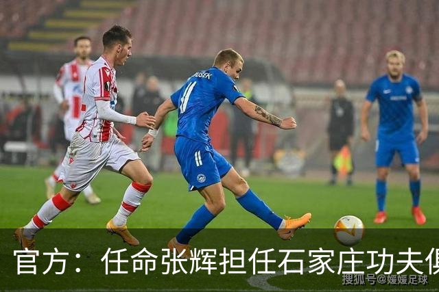 官方：任命张辉担任石家庄功夫俱乐部总经理，袁野担任副总经理